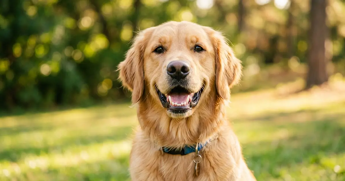 Propriétaire brossant les dents d'un Berger Australien avec une brosse à doigt